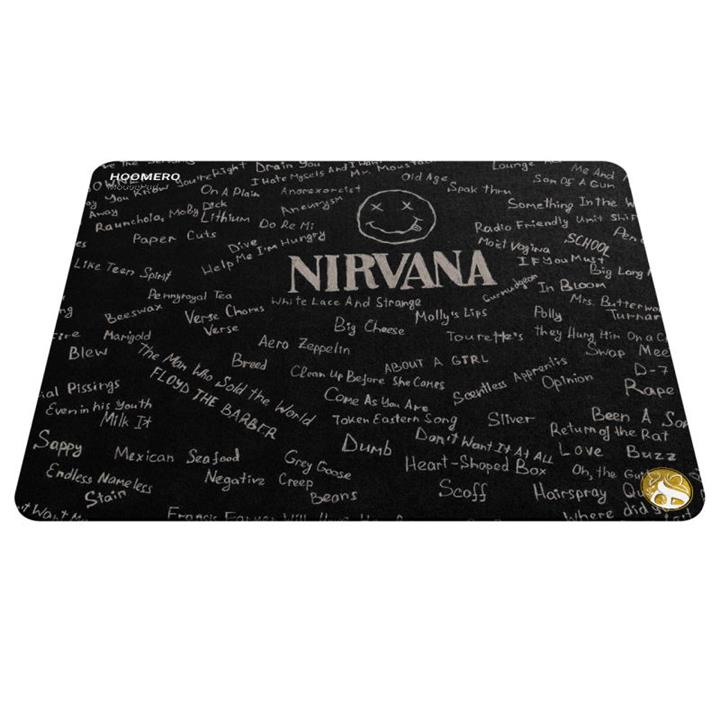 ماوس پد هومرو مدل A6053 طرح گروه راک نیروانا Hoomero Rock band Nirvana A6053 Mousepad